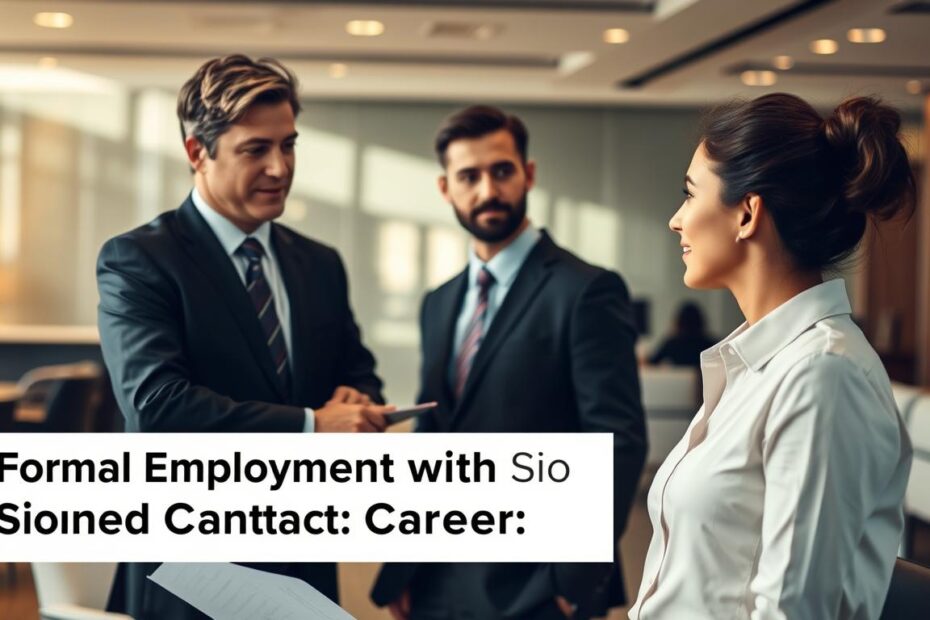 Empregos com carteira assinada